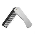 thumbnail image 4 of 2 Peines de Bolsillo para Hombre, Peines Plegables para Barba, Peine para Bigote de Acero Inoxidable, Peine para Barba Y Pelo, Plegable: 9,6 Cm X 2,8 4 piezas, 4 of 8