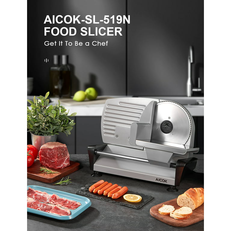  Waring Heavy Duty Food Slicer: Electric Food Slicers: Home &  Kitchen