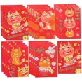 thumbnail image 4 of WASHWEPE 30Pcs Red Envelopes New Year Red Packets Coated Paper Rectangular For Chinese New Year Festive Occasions, 4 of 8