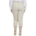 thumbnail image 2 of NYDJ womens  Plus Chloe Feather Capri Jean, 22W, 2 of 3