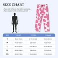 thumbnail image 2 of Mens Pajama Pants Bottoms with Pockets - pink cow print cute Comfy Mens Pj Pants, Soft Men Lounge Pants, 2 of 5