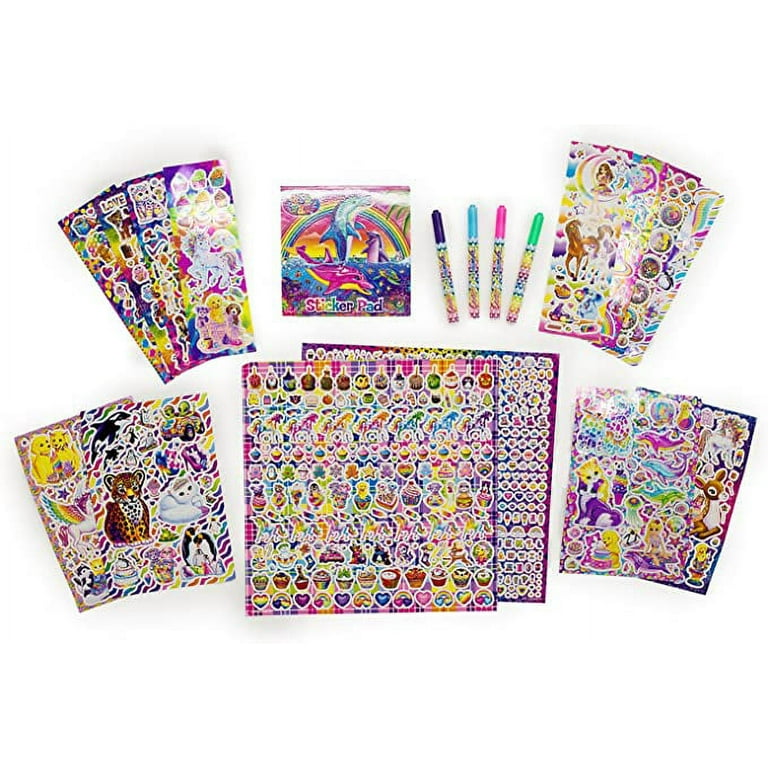 Bendon Inc. Lisa Frank Toys Activity Set - Ultimate Lisa Frank Party Pack with Lisa Frank Dolls, Games, Puzzles, Coloring Activities for Kids Adults