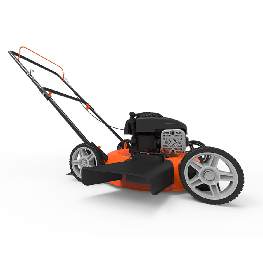 Yard Force Lawn Mower 20 inch 125cc e450 Series Briggs & Stratton Gas Walk Behind with Side-Discharge Cutting System - image 2 of 4