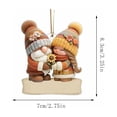 thumbnail image 3 of Decoración Acrílica para Parejas para Envejecer Juntos Decoración Navideña para Parejas para 2025 Un Regalo para Esposos y Esposas En Navidad para Personas Mayores, 3 of 6