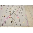 thumbnail image 2 of Nourison Grafix Transitional Botanical Grey 5'3" x 7'3" Area Rug, (5' x 7'), 2 of 9