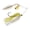 E2 Magic/Gold + Silver, variant on Berkley Power® Blade Compact, Spinnerbaits, White/Silver + Gold (1-count)