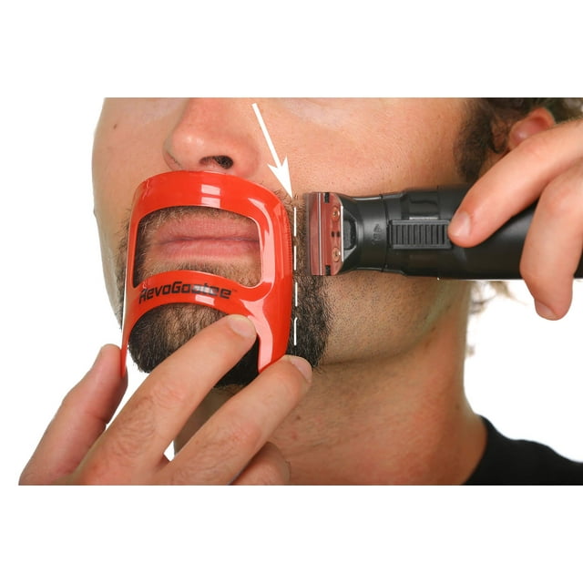 RevoGoatee Goatee Shaving Template Shaping & Edgeup Tool for Goatee