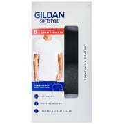 Gildan Mens Softstyle Crew Neck Tees, 6-Pack, Sizes S-2X