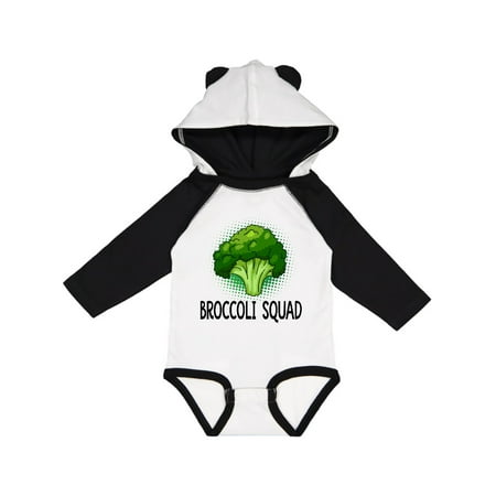 

Inktastic Broccoli Squad Vegetarian Gift Baby Boy or Baby Girl Long Sleeve Bodysuit