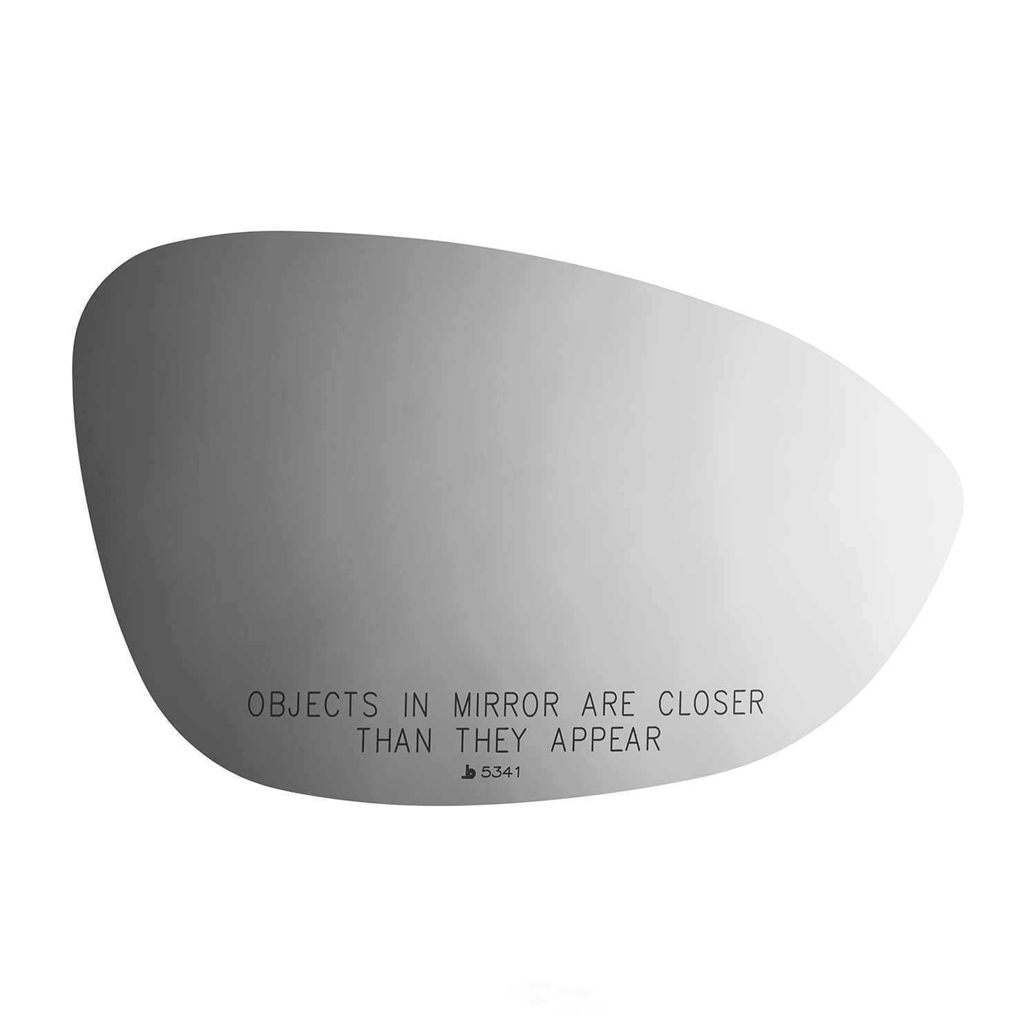 Burco Side View Mirror Replacement Glass - Clear Glass - 5341