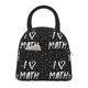 thumbnail image 1 of Fotbe I love Math Bolsa de Almuerzo con Estampado, Lonchera Aislada, Contenedor de Comida Reutilizable Tipo Cooler a Prueba de Fugas, 1 of 6