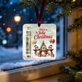 thumbnail image 7 of 2D Christmas Scenery Cash Gift Decorations, Clear Acrylic Xmas Money Holders Hanging Ornament for Christmas Tree 1Pc, 7 of 7
