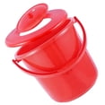 thumbnail image 4 of OUNONA Bouteilles d'Urinoirs en Plastique Rouge Réutilisables pour la Maison 1Ensemble, 4 of 8