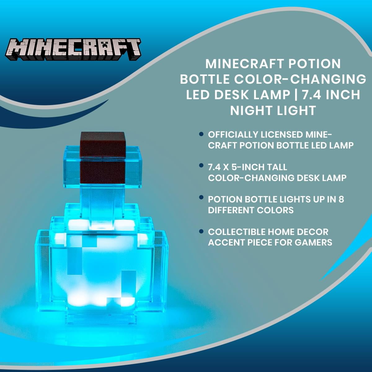 minecraft light up potion bottle