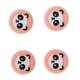 thumbnail image 1 of Uds. Tapas de agarre de pulgar de silicona de repuesto multiusos para controlador PS5 rosa, 1 of 5