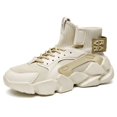 thumbnail image 1 of Zapatos de hombre de gran tamaño, zapatos de papá de suela gruesa transpirables de moda coreana, zapatos casuales deportivos para hombre, 1 of 5