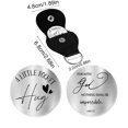 thumbnail image 3 of Keychain - Gifts for Brother & Pocket Hug Token, Stainless Steel Motivational Decision Coin Pendant, Heartfelt Valentines Day Gifts for Boyfriend & Friends, 3 of 6
