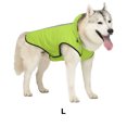 thumbnail image 3 of Becaristey Dog Jacket With Reflective Stripes High Visibility Stripes For Safety Dog Stylish And Dry Size Green L, 3 of 6