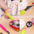 thumbnail image 4 of 3pcs Multifonctions Fruits Coupeur de Sculpture Acier Inoxydable Melon Baller Scoop Cuisine Fournitures, 4 of 5
