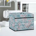 thumbnail image 5 of HELLHERO Sewing Machine Dust Cover Cherry Wave Branch Washable Zipper Storage Pockets Idel Gifts for Family Mom, 5 of 8