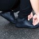 thumbnail image 5 of Cubrezapatos impermeables, Cubrezapatos de lluvia antideslizantes plegables reutilizables con cremallera, protectores de zapatos Chanclos de lluvia, 5 of 5