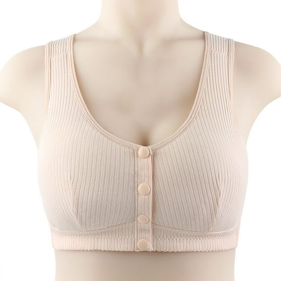 PEASKJP Strapless Bras for Women Push Up Skin-friendly Support Wireless Bra Seamless Push Up Bras Straps Full-Coverage Wirefree Bra Women's Lingerie C 46