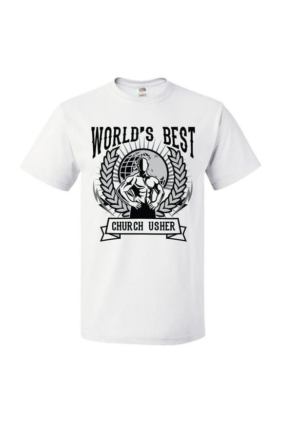 World's Best Church Usher T Shirt Gift for Church Usher Shirt Gift