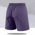 thumbnail image 5 of Styesk Mens Shorts Men Fashion Solid Color Loose And Comfortable Motion Straight-leg Work Clothes Shorts, 5 of 5