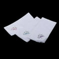 thumbnail image 3 of 12pcs Women Cotton Printed Handkerchief Girls Hanky Pocket Square Assorted Colourful Flowers Kerchiefs, 3 of 9