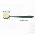 thumbnail image 4 of Cepillo de baño corporal de 1 pieza, depurador de espalda para ducha, con mango largo para exfoliar la piel, PP, verde, 4 of 7