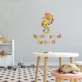 thumbnail image 2 of Always Kiss Me Goodnight Vinyl Wall Decal Sticker- Colorful Seahorse Sticker for Kids- Vinyl Sticker Decoration for Home, Nursery, Classroom or Playroom-Size : 10" x 8"., 2 of 4