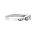 thumbnail image 4 of 1.00 ct 3-stone Diamond Engagement Ring 14K White Gold, 4 of 4