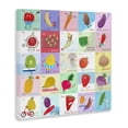 thumbnail image 2 of Stupell Industries Contemporary Sporty Fruit Educational Canvas Art, 36 x 36, by Carla Daly, 2 of 8