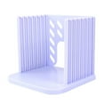 thumbnail image 1 of GUANGHONG Bread Slicer for Homemade Bread Foldable and Compact Cutting with Crumb Tray Suitability for Homemade Bread Cakes. Small Baking Sheet, 1 of 9