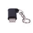 thumbnail image 2 of Adaptadores Conector macho USB 3.1 tipo C de metal a adaptador de datos hembra Micro USB 2.0 de 5 pines, 2 of 9