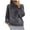 Gray, variant on UAMVSH Women's Turtleneck Sweaters Solid Knit Pullover Fall Trendy Long Sleeve Soft Sweater Tops