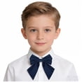 thumbnail image 1 of Girls' School Shirts for Girls Polyester Fashion Bow Tie Accessory, 1 of 7