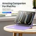 Pu Keyboard Case Compatible with iPad Air 13 2024/pro 12.9 2022/ 202