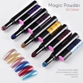 thumbnail image 6 of SDOHIG Magic Cushion Nail Art Pen, Mirror Chrome Polish, No Powder Float, Precision Control for Metallic Nail Art, Easy DIY, Long-Lasting Shine, 05 Blue, 6 of 8