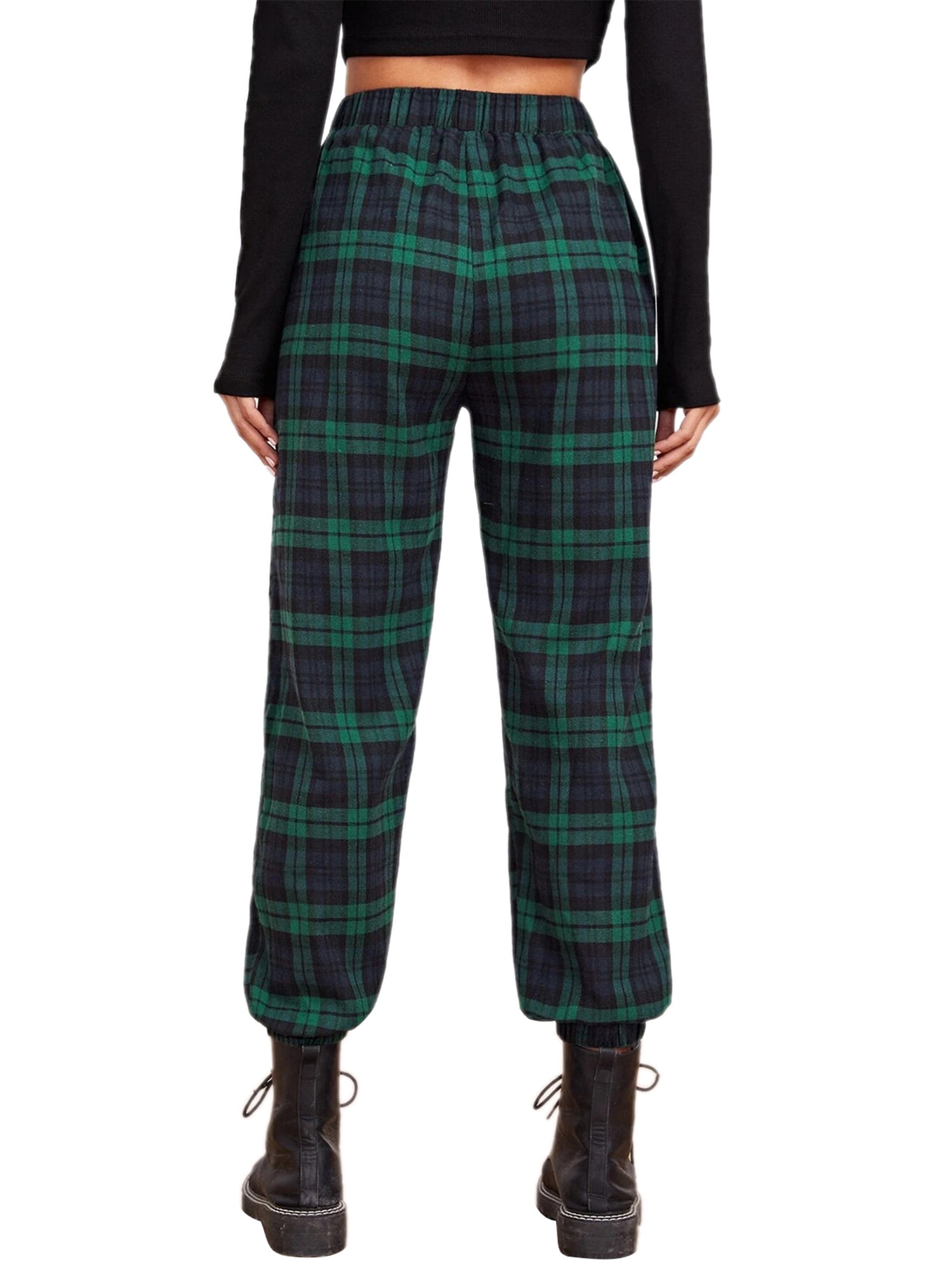 plaid sweatpants