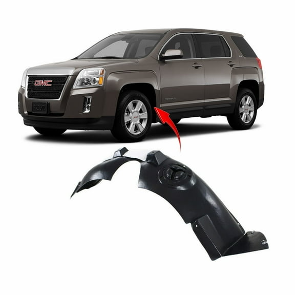 DCP Front Left Driver Side Fender Liner For 2010-2013 GMC Terrain GM1248224