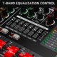 thumbnail image 4 of Mezclador de audio MIZISNR Professional de 8 canales con 99 efectos DSP, 4 of 8