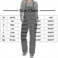 thumbnail image 4 of Snow Bibs Women Insulated Waterproof Bib Overalls Snowboarding Athletic Pants Color Beige Size XXL, 4 of 8