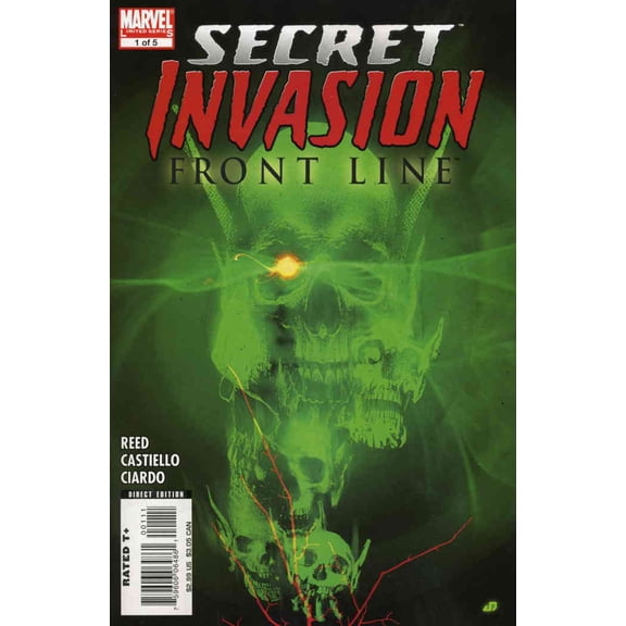 Secret Invasion: Front Line #1 VF ; Marvel Comic Book