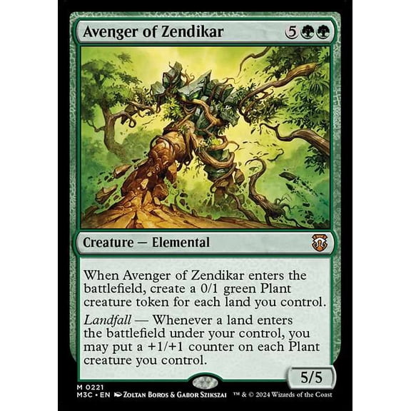 MtG Modern Horizons 3 Commander Mythic Rare Avenger of Zendikar #221