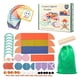 thumbnail image 1 of 100-Piece Creative Jigsaw Puzzle Matching Tangram Toy Kit with Cards - Geometric Shape Puzzle Educational Brain Teaser for Kids, 1 of 5