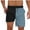 Blue, variant on BXINGOHAI Mens Swim Trunks Quick Dry Board Shorts, Breathable Fit Hawaii Beach Shorts Swimwear Bathing Suits Dark Gray,M