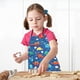 thumbnail image 5 of Delantal para niños para niñas, niños, niños pequeños, suministros de bata de arte, pintura de chef de cocina, 5 of 5