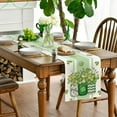 thumbnail image 3 of Cartoon Fruit Table Flag White Flower Plant Table Runner Home Kitchen Living Room Holiday Party Dining Tables r Accessories, 3 of 6