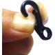 thumbnail image 2 of Juego de 30 mini mosquetones con gancho de resorte de metal y pequeño orificio para cierres de llavero., 2 of 5